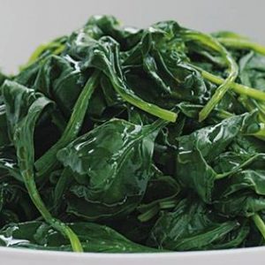 Steamed Spinach